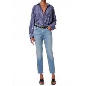 NEW CITIZENS OF HUMANITY high rise straight leg jean in tahiti